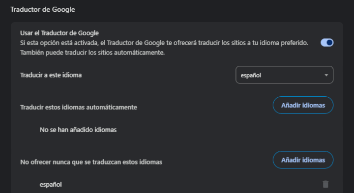 Imagen - Cómo activar la traducción automática en Chrome