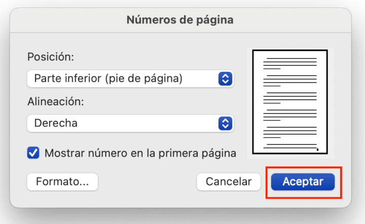 Imagen - Cómo numerar las páginas en Word