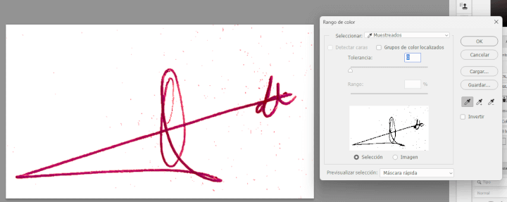 Imagen - Cómo eliminar el fondo de una firma a mano con Photoshop