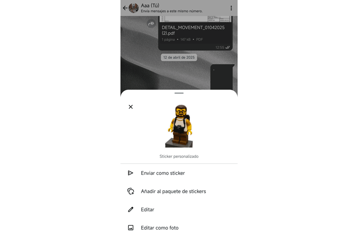 Imagen - Cómo crear stickers de WhatsApp en Samsung