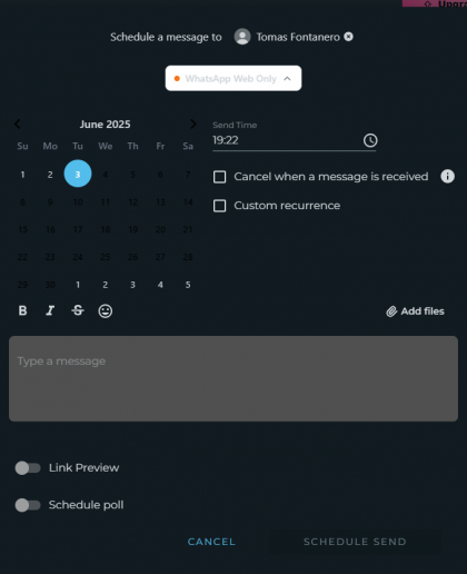 Imagen - Cómo programar mensajes en WhatsApp