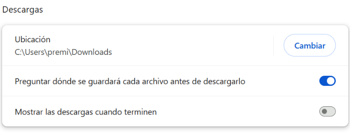 Imagen - Cómo evitar que se abran las descargas de Chrome tras finalizar