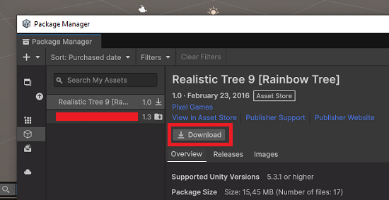 Imagen - Cómo descargar e instalar Assets de la Unity Asset Store