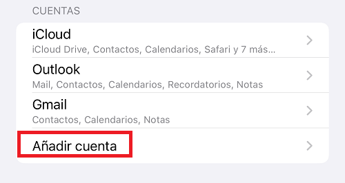 Imagen - Cómo configurar una cuenta de Google en iPhone