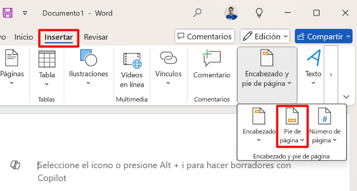 Imagen - Cómo numerar las páginas en Word