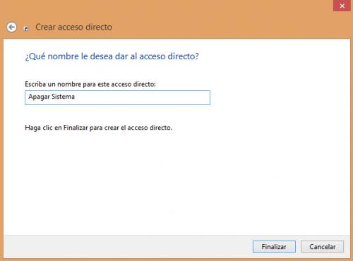 Imagen - Crear un acceso directo para apagar Windows