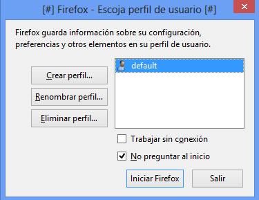 Imagen - Cómo crear perfiles en Firefox
