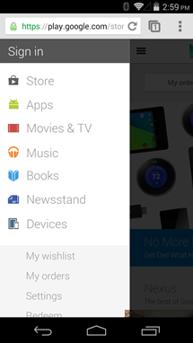 Imagen - Google Play ya tiene versión web para móviles