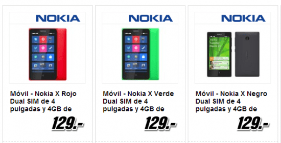 Imagen - Ofertas móviles: Nexus 5 por 299 euros y Nokia X por 129 euros