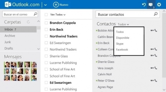 Imagen - Outlook.com añade nuevas funciones para ordenar el correo