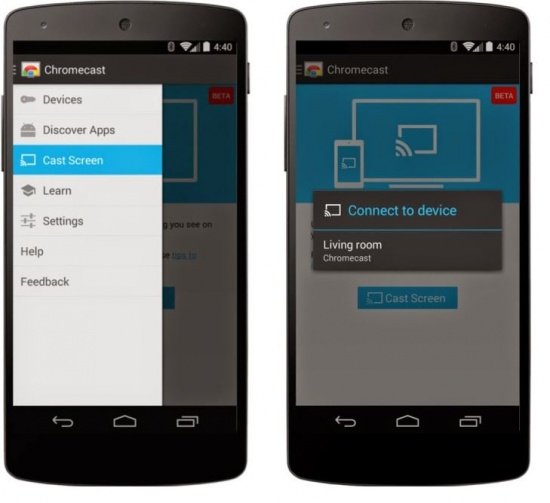 Imagen - Chromecast ya permite duplicar la pantalla de Android en el televisor