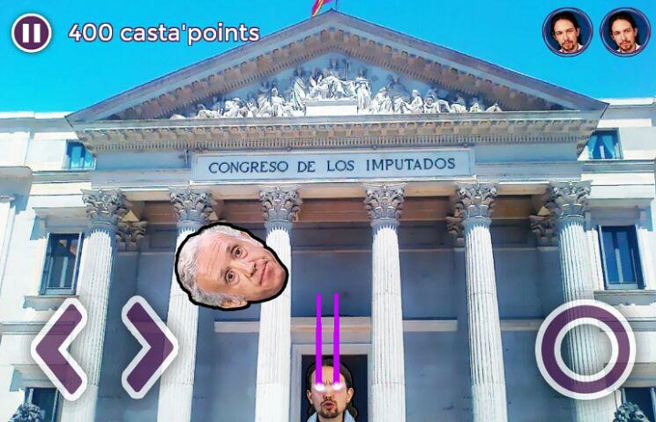 Pablo Iglesias - Casta Wars, nuevo polémico juego para Android