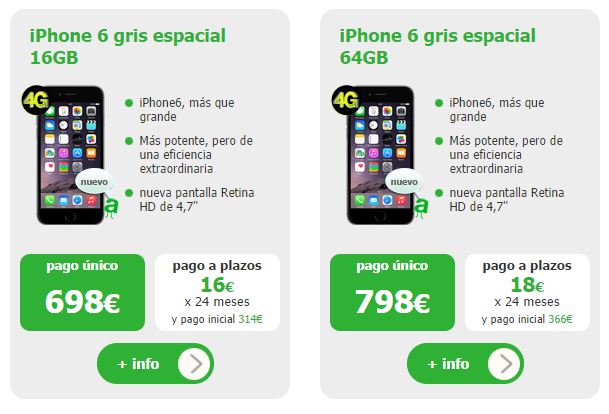 Imagen - iPhone 6: precios con Amena