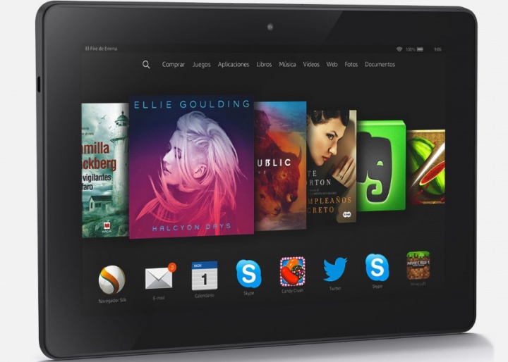 Amazon presenta el Kindle Voyage y actualiza el Kindle Fire HDX