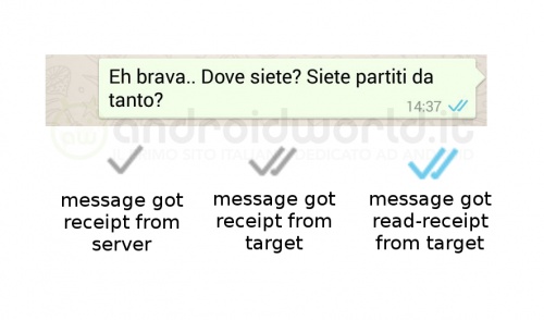 Imagen - WhatsApp marcará con un doble tick azul cuando un mensaje ha sido leído