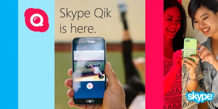 Comparte video mensajes con Skype Qik, la nueva app de Skype