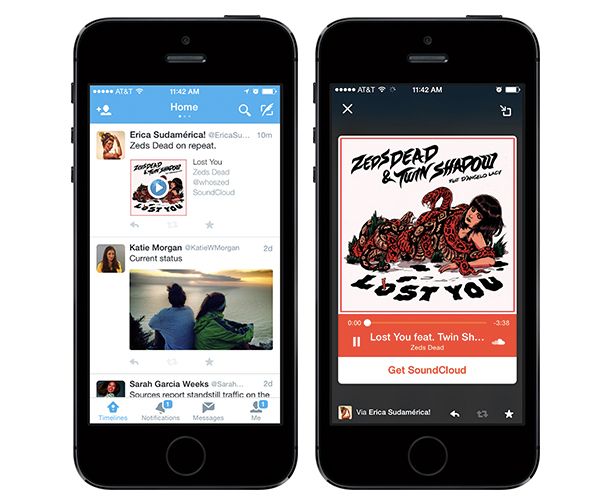 Imagen - Twitter lanza una nueva funcionalidad: escucha música en tweets
