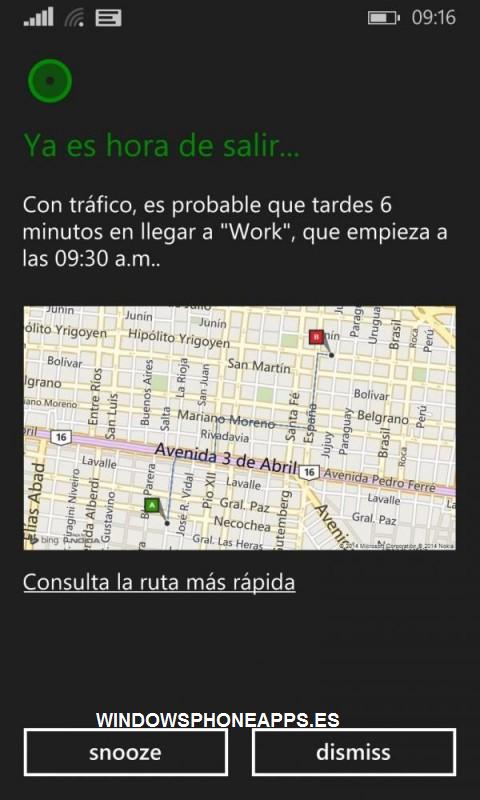 Imagen - Cortana da la sorpresa mostrando información en español