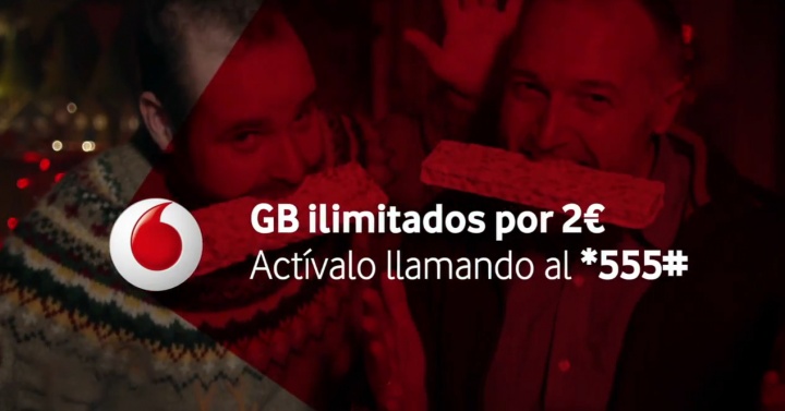 Imagen - Vodafone ofrece gigas ilimitados por 2 euros