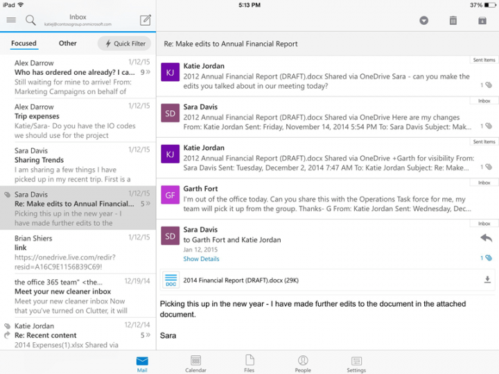 Imagen - Outlook para iOS y Android ahora soporta Gmail, iCloud y Yahoo Mail