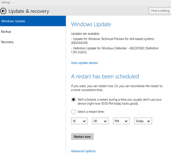 Imagen - Windows 10 permitirá programar los reinicios tras las actualizaciones