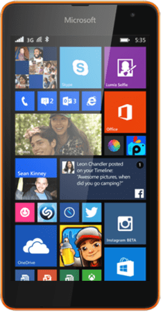 Imagen - Microsoft Lumia 535 disponible en España por 119 euros