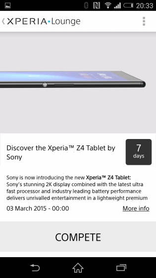 Imagen - Sony Xperia Z4 Tablet llegaría en el MWC