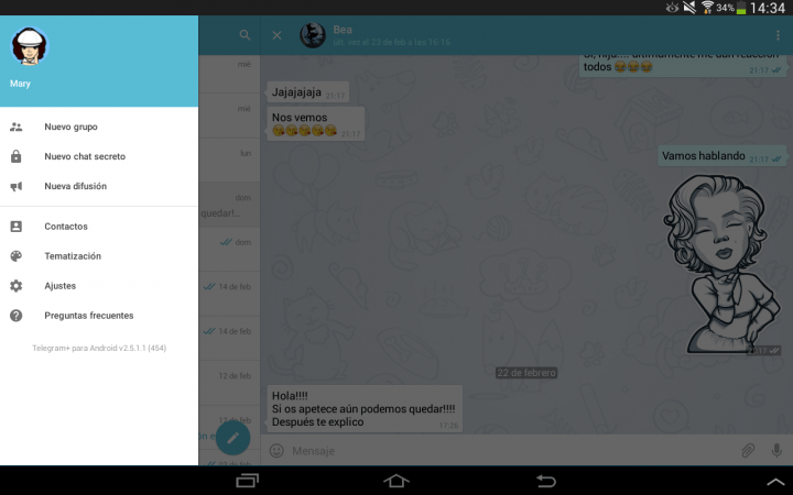 Imagen - Telegram+, la nueva app del creador de WhatsApp+