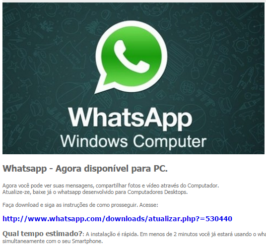 Imagen - Cuidado con los falsos WhatsApp Web