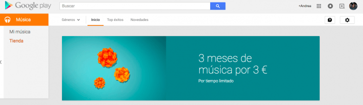 Imagen - Consigue tres meses de Google Play Music y YouTube Music Key por 3 euros