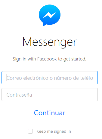 Imagen - Cómo usar Facebook Messenger desde la web