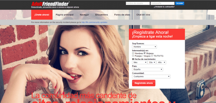 Hackean los datos de casi 4 millones de usuarios de Adult FriendFinder