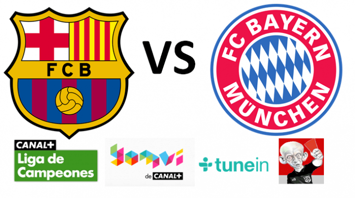 Cómo ver Barcelona vs Bayern Múnich de Champions online