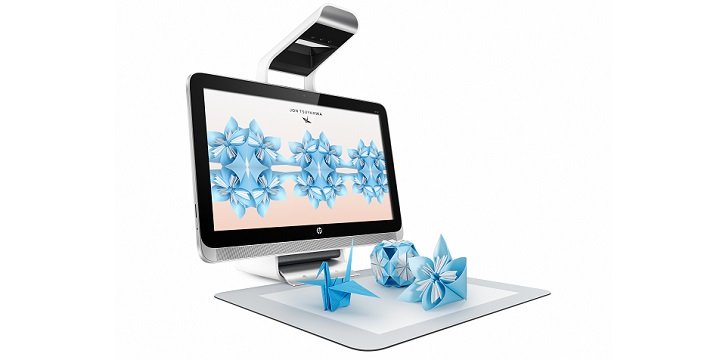 HP Sprout, escanea objetos reales en 3D