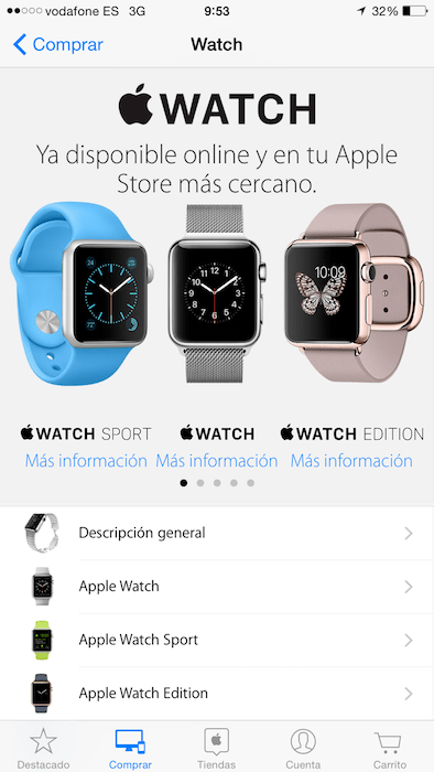Imagen - Cómo comprar el Apple Watch en España