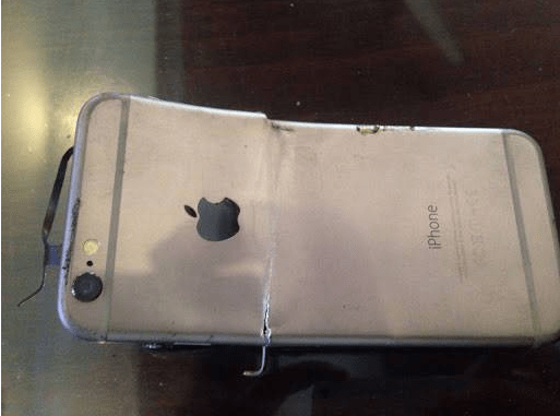 Imagen - Un iPhone 6 explota como una granada en la India