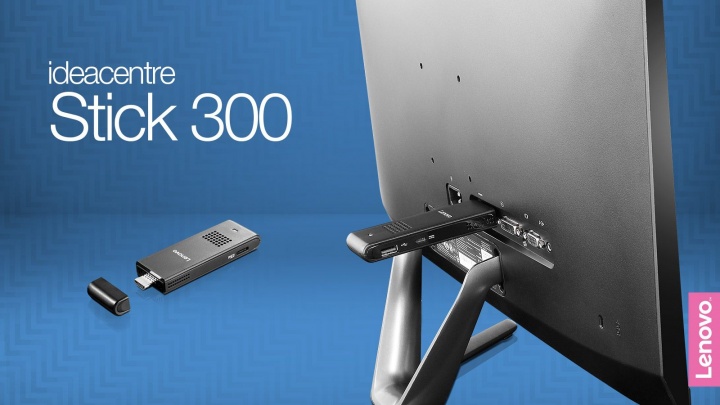 Lenovo ideacentre Stick 300, un asequible ordenador Windows con tamaño pendrive