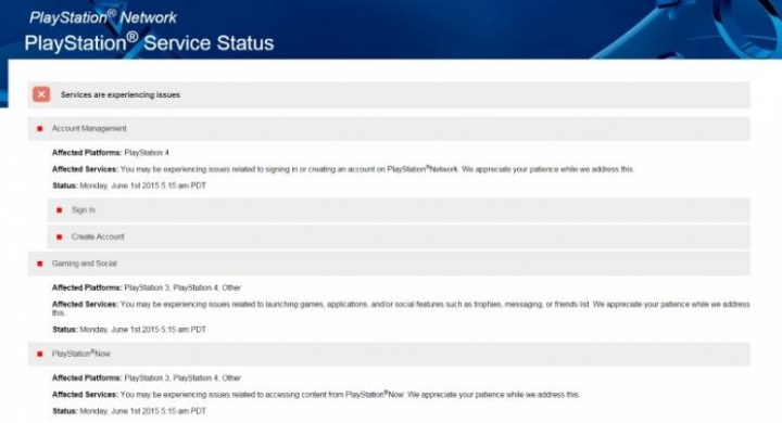 Imagen - PlayStation Network con problemas en los servidores