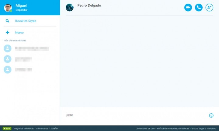 Imagen - Skype Web disponible en fase beta