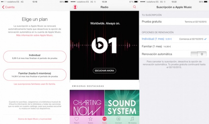 Imagen - Apple Music es gratis, pero siempre que tengas dinero en tu cuenta