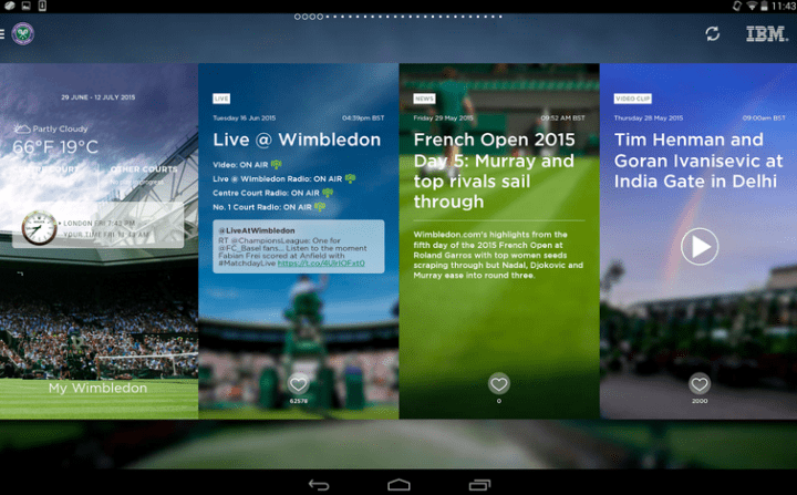 Imagen - Cómo seguir el Wimbledon en directo desde tu Android