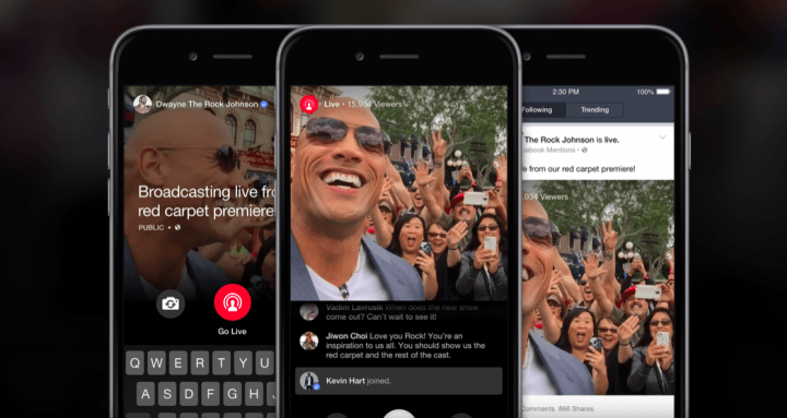 Facebook permitirá hacer streaming de vídeo en los perfiles verificados