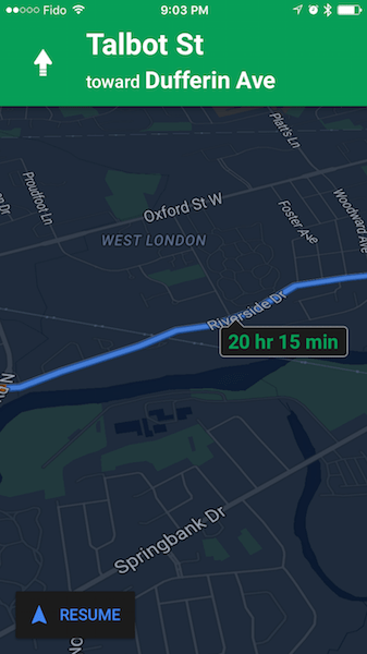 Imagen - Google Maps para iOS añade el Modo Nocturno