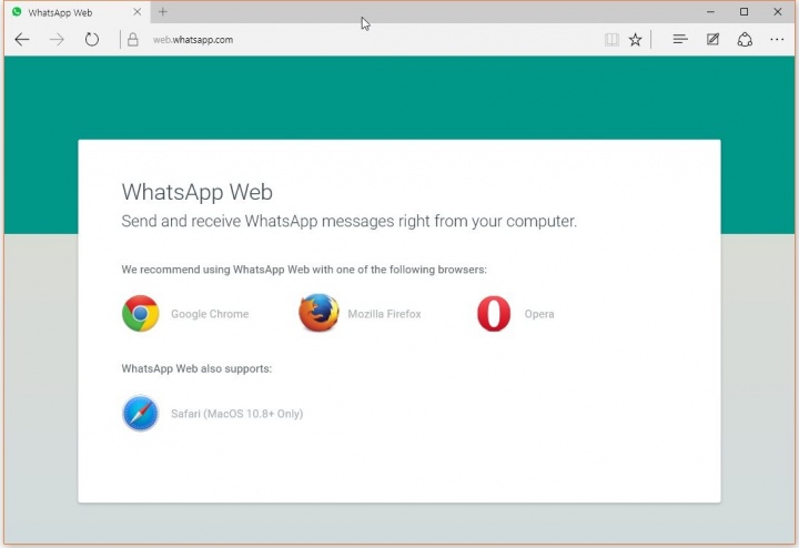Imagen - WhatsApp pronto será compatible con Microsoft Edge