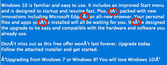 Imagen - Cuidado con los falsos correos sobre la actualización a Windows 10