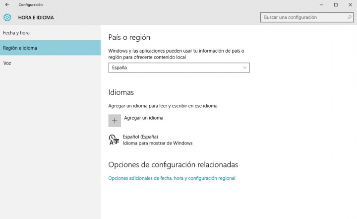 Imagen - Cómo configurar Windows 10 en gallego, catalán o euskera