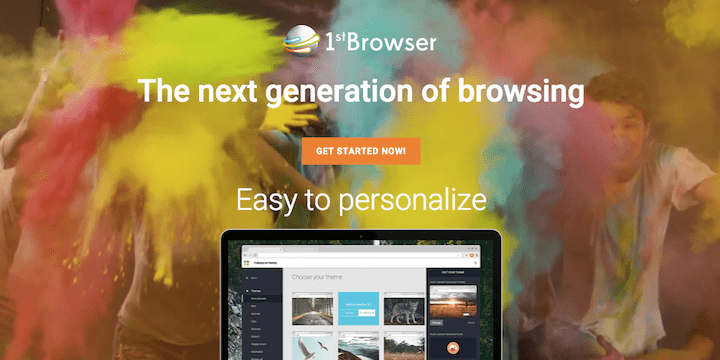 1stBrowser, una alternativa más ligera basada en Chromium