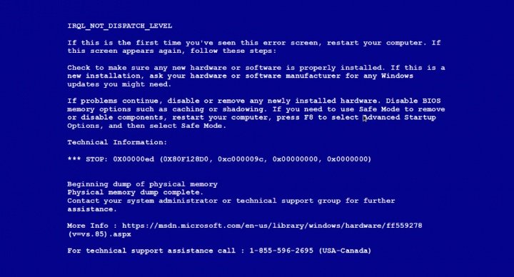Falsos pantallazos azules en Windows, un nuevo intento de estafa
