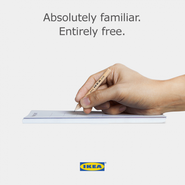 Imagen - Ikea ridiculiza al Apple Pencil en un anuncio