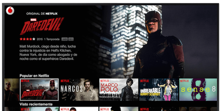 Imagen - Netflix llega a España de la mano de Vodafone